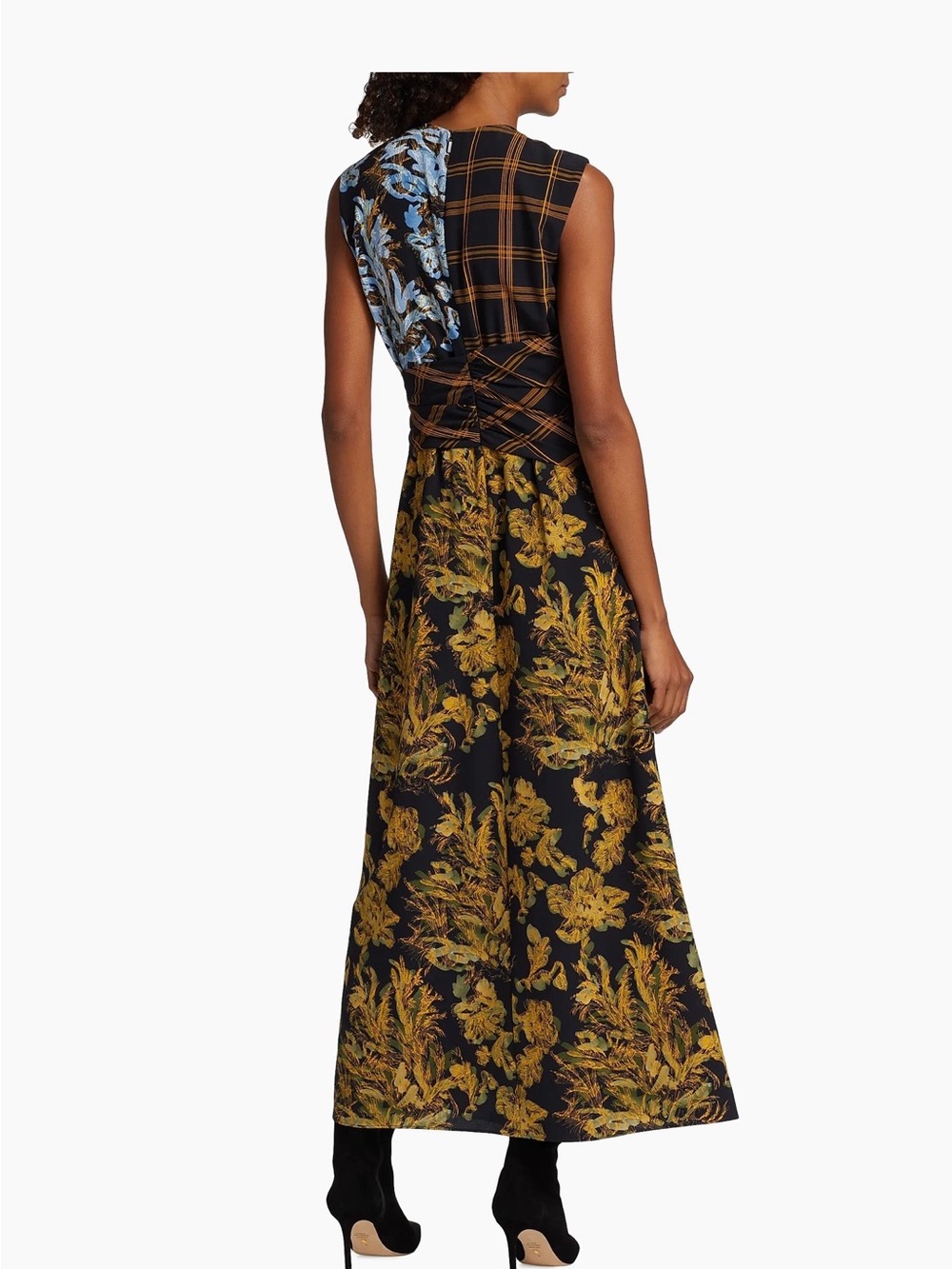 Lafayette 148 New York Mixed-Media Twist-Front Dress size 14 Luxury - Picture 10 of 14
